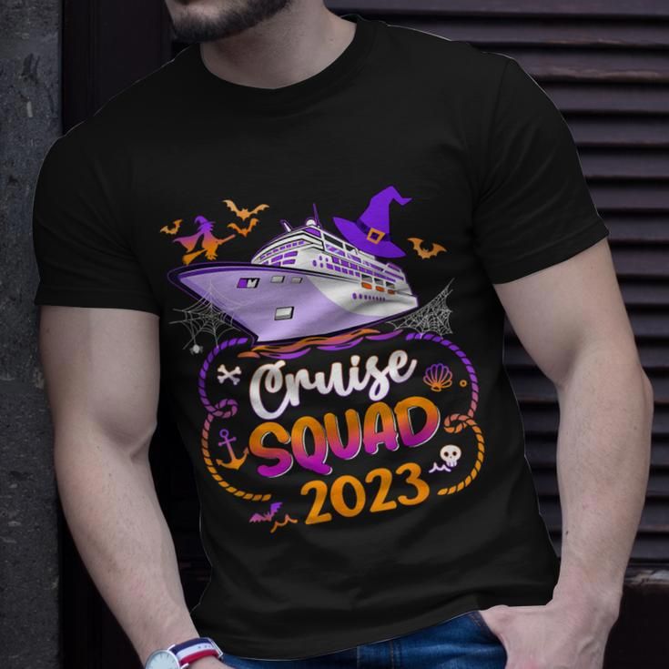 Halloween Cruise Squad 2023 Matching Cruising Crew Vacation T-Shirt Gifts for Him
