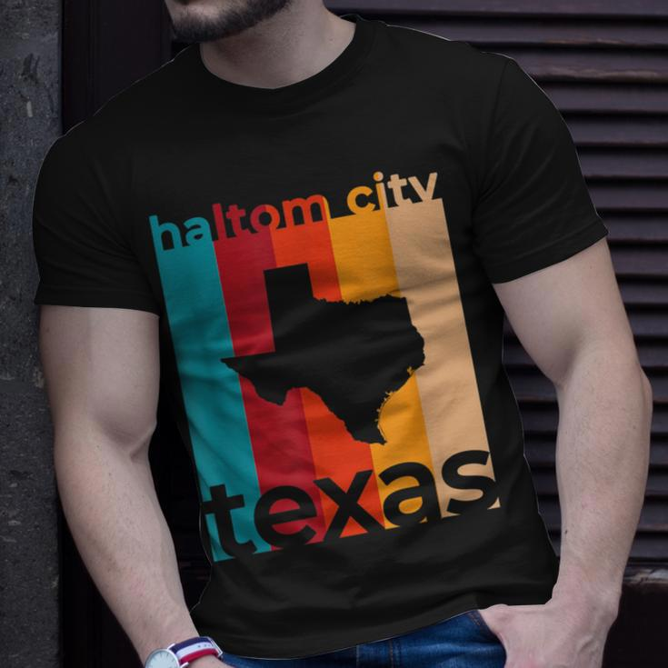 Haltom City Texas Souvenirs Retro Tx T-Shirt Gifts for Him