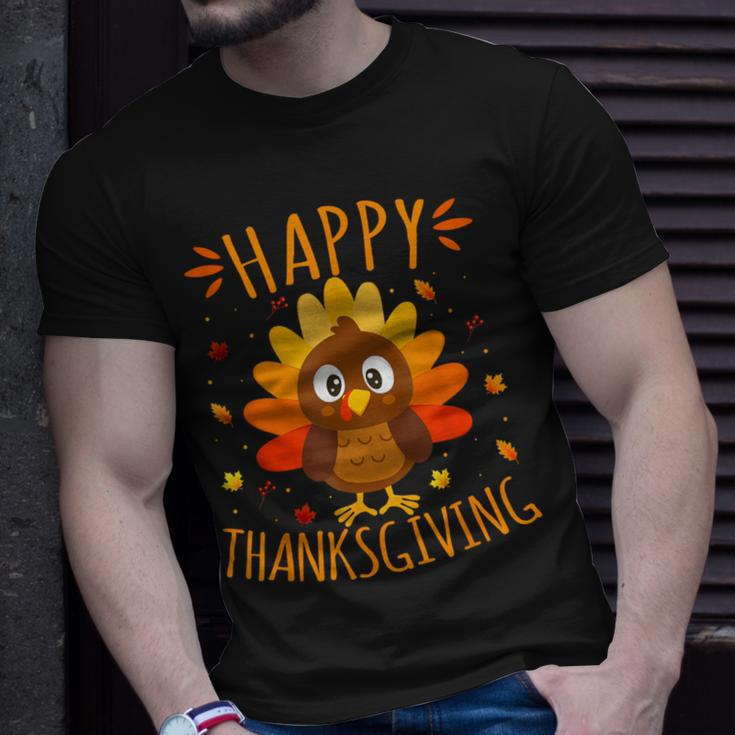 Happy Thanksgiving For Turkey Day Family Dinner T-Shirt Gifts for Him