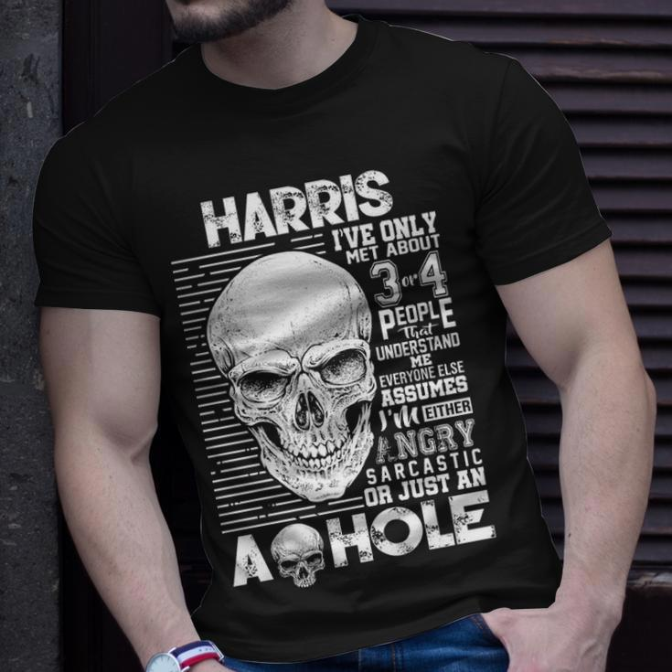 Harris Name Gift Harris Ively Met About 3 Or 4 People Unisex T-Shirt Gifts for Him