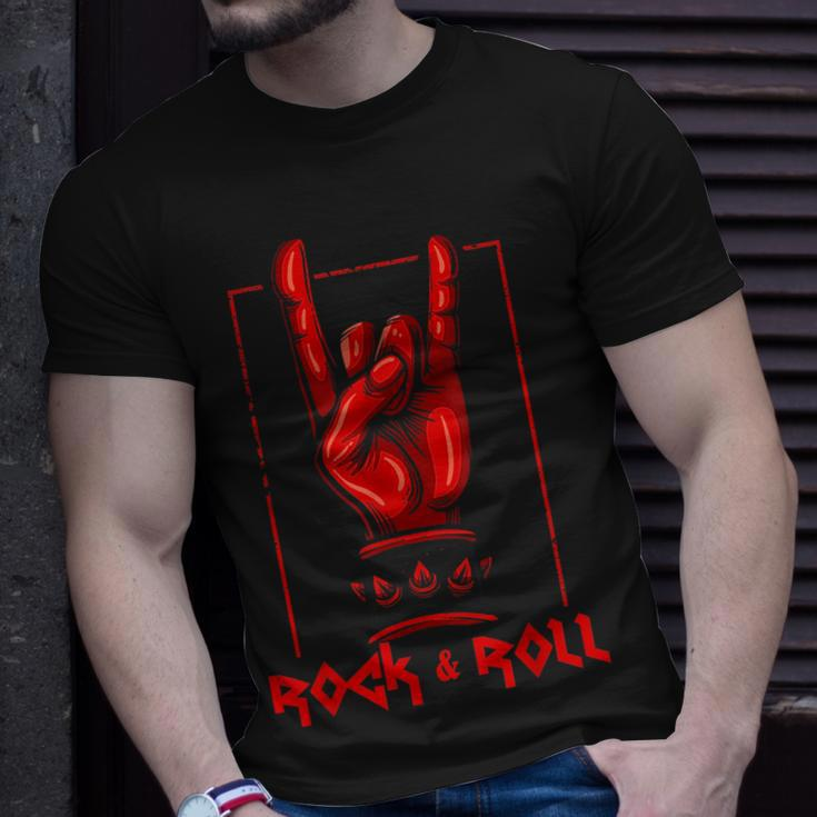 Heavy Metal Guitar Death Metal Rock N Roll Music Unisex T-Shirt Gifts for Him