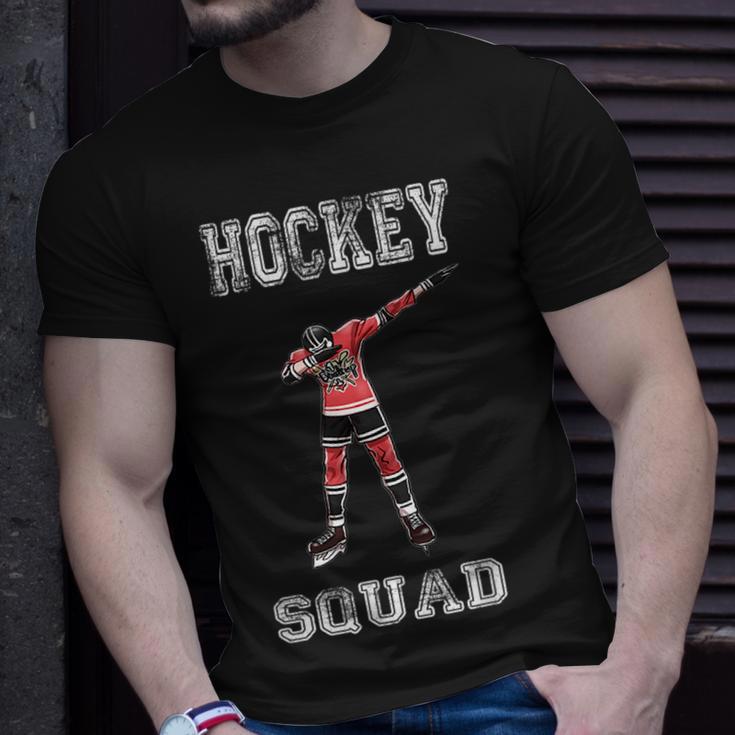 Dabbing Hockey Player Funny Hockey Shirt' Men's T-Shirt