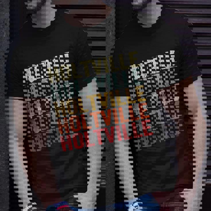 Holtville California Holtville Ca Retro Vintage Text T-Shirt Gifts for Him