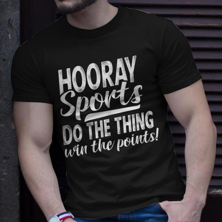 Hooray Sports Do The Thing Win The Points T-Shirt Gifts for Him
