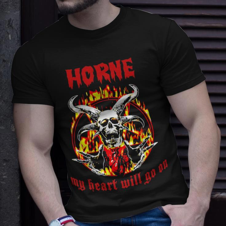 Horne Name Gift Horne Name Halloween Gift V2 Unisex T-Shirt Gifts for Him