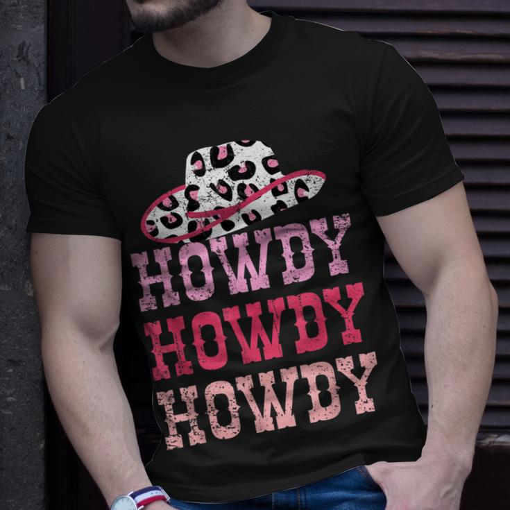 Howdy Vintage Rodeo Western Country Southern Cowgirl Outfit Unisex T-Shirt Gifts for Him
