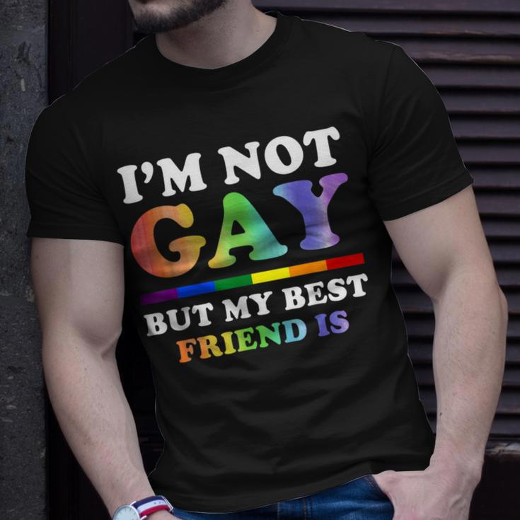 I'm Not Gay But My Best Friend Is Lgbt T-Shirt Gifts for Him