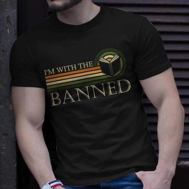 Im With The Banned Books I Read Banned Books Lovers Unisex T-Shirt Gifts for Him