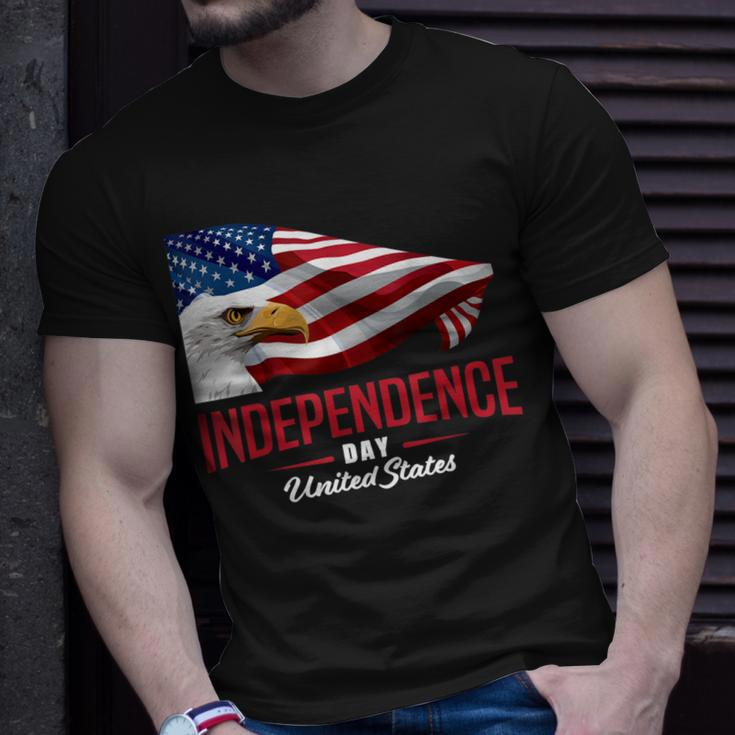 Independence Day 4Th July Flag Patriotic Eagle Unisex T-Shirt Gifts for Him