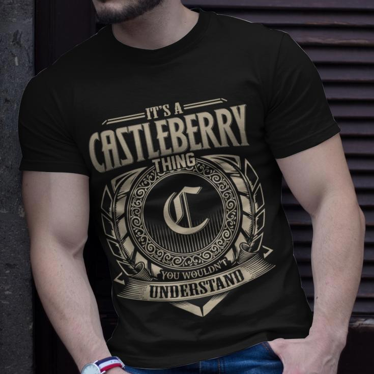 It's A Castleberry Thing You Wouldnt Understand Name Vintage T-Shirt Gifts for Him