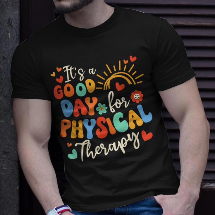 It's A Good Day For Physical Therapy Physical Therapist Pt T-Shirt Gifts for Him