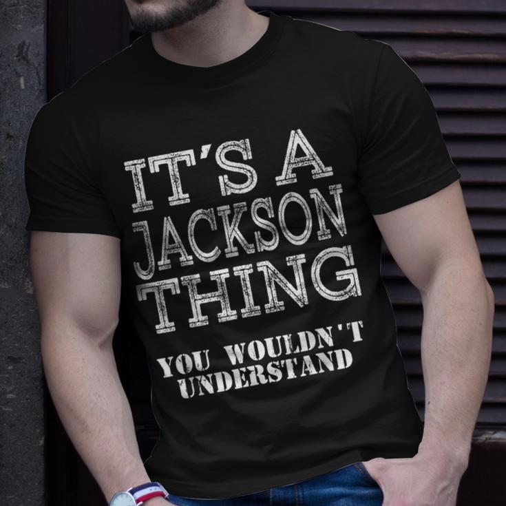Its A Jackson Thing You Wouldnt Understand Matching Family T-Shirt Gifts for Him