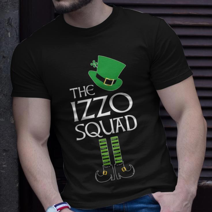 Izzo Name Gift The Izzo Squad Leprechaun V2 Unisex T-Shirt Gifts for Him