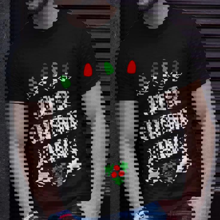 Javier Name Gift Christmas Crew Javier Unisex T-Shirt Gifts for Him