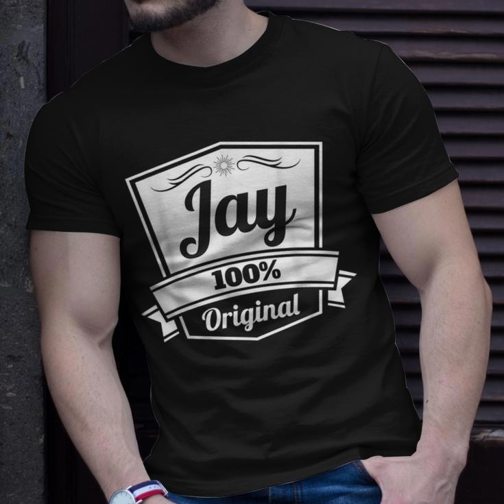 Jay Jay Personalized Name Birthday T-Shirt Gifts for Him
