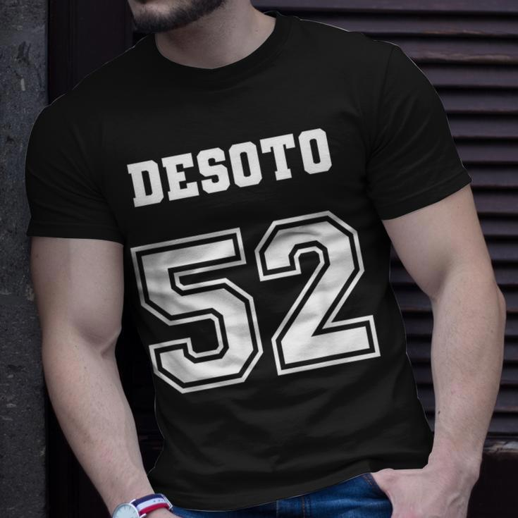 Jersey Style Desoto De Soto 52 1952 Antique Classic Car T-Shirt Gifts for Him