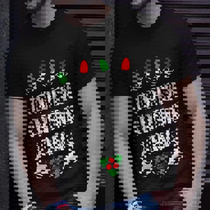 Josephson Name Gift Christmas Crew Josephson Unisex T-Shirt Gifts for Him