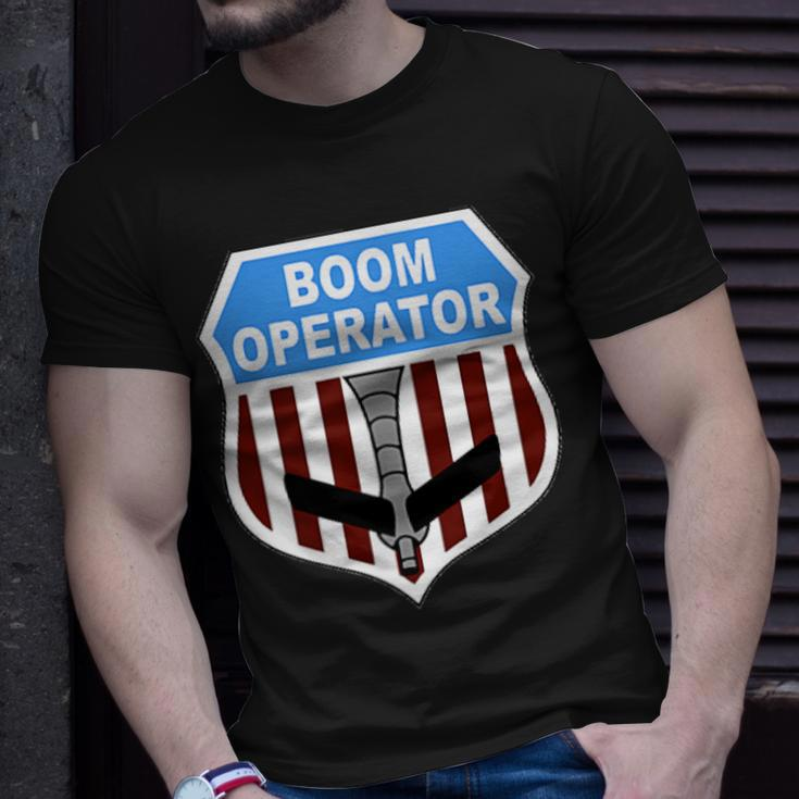 Kc135 Stratotanker Boom Operator Tanker Shield Us Air Force T-Shirt Gifts for Him