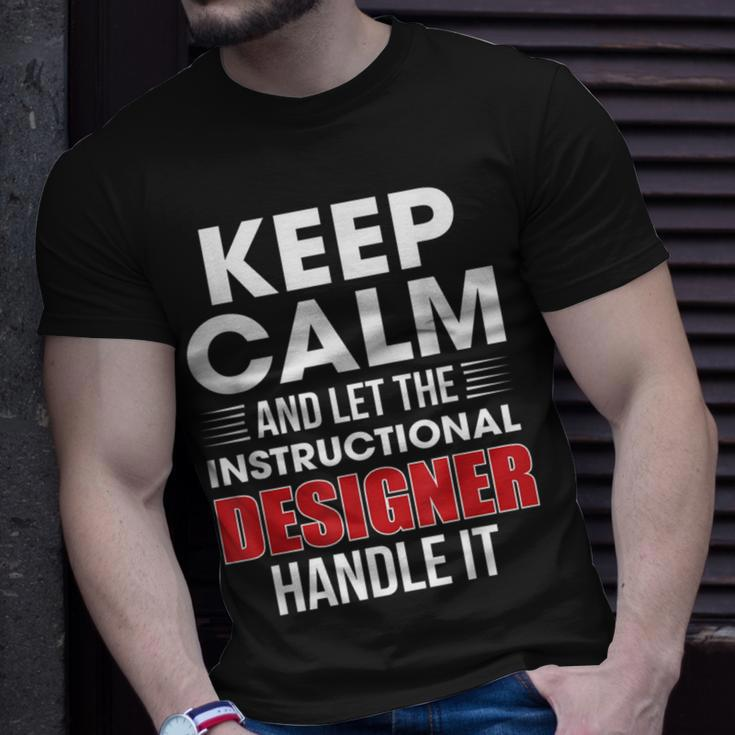 Keep Calm And Let The Instructional er Handle It Png T-Shirt Gifts for Him