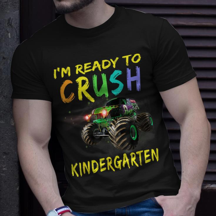 Kids Monster Truck Im Ready To Crush Kindergarten Unisex T-Shirt Gifts for Him