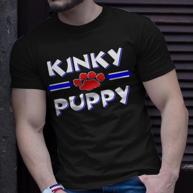 Kinky Gay Puppy Play | Human Pup Bdsm Fetish Unisex T-Shirt Gifts for Him