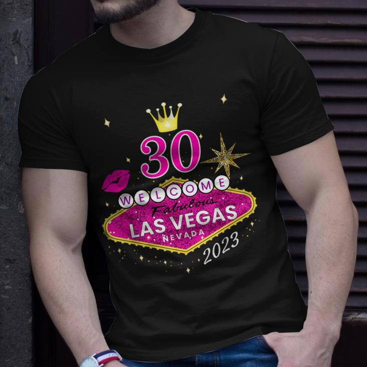 Las Vegas Girls Trip 2023 Vegas 30Th Birthday Squad Unisex T-Shirt Gifts for Him