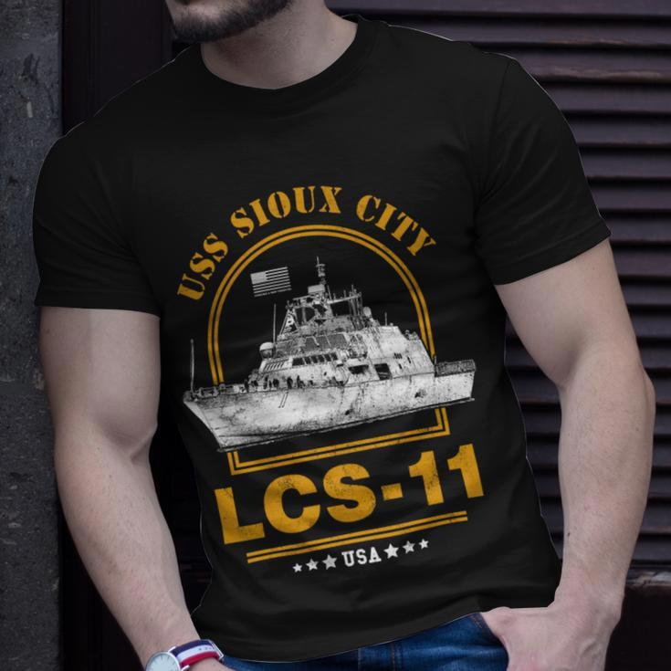 Lcs-11 Uss Sioux City Unisex T-Shirt Gifts for Him