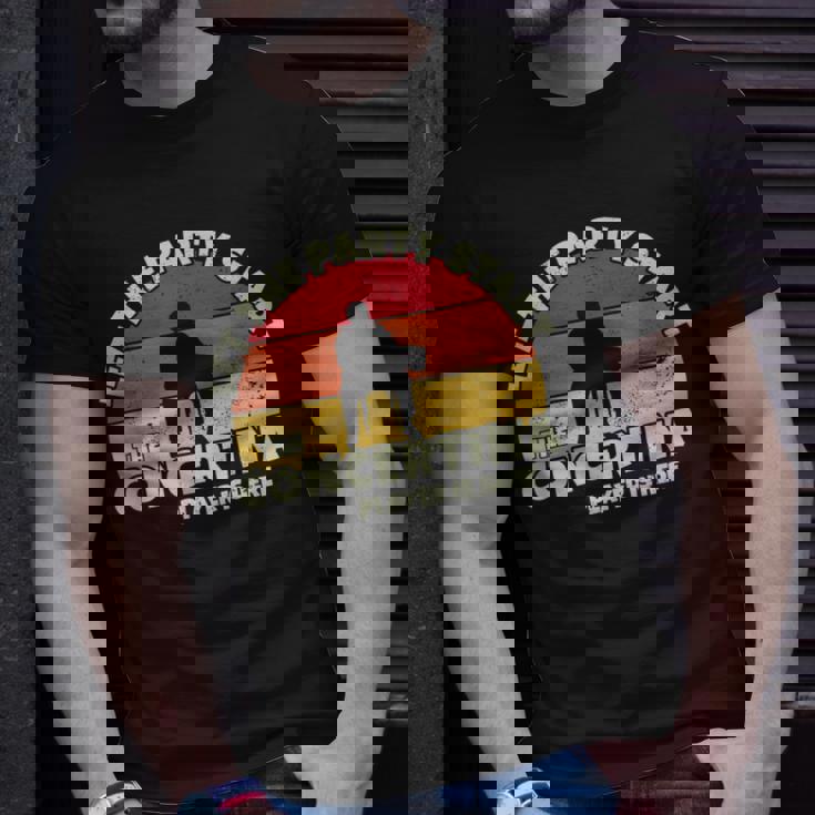 Let The Party Start The Concertina Player Is Here Concertina T-Shirt Gifts for Him