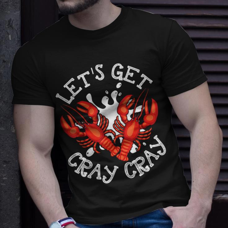 Let's Get Cray Cray Crawfish Crayfish T-Shirt Gifts for Him