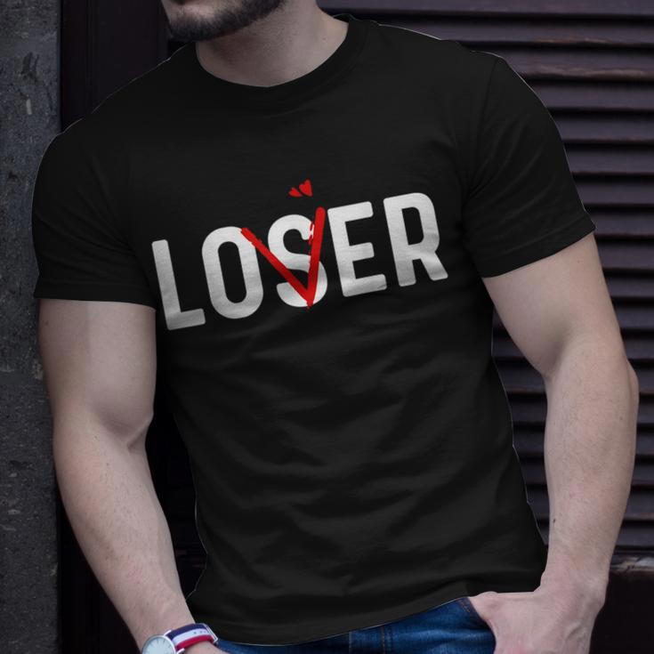 Loser Lover Lost Lover Lover Friend Loser Loser T-Shirt Gifts for Him