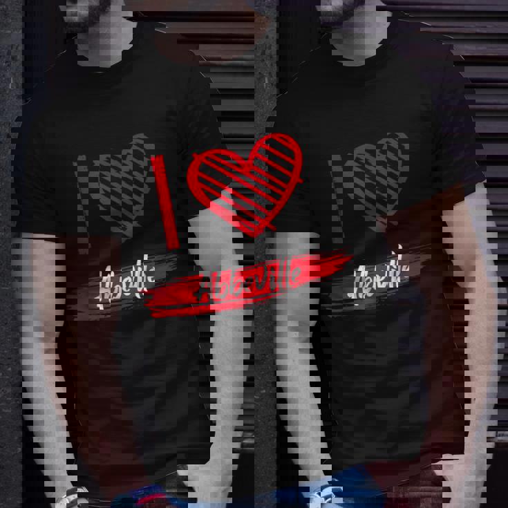 I Love Abbeville I Heart Abbeville T-Shirt Gifts for Him