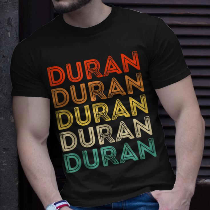 Love Heart Duran Vintage Style Black Duran T-Shirt Gifts for Him