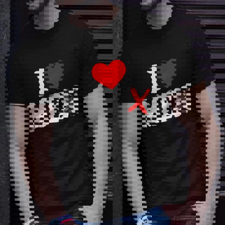 I Love Without The N Heart With N Crossed Out T-Shirt Gifts for Him