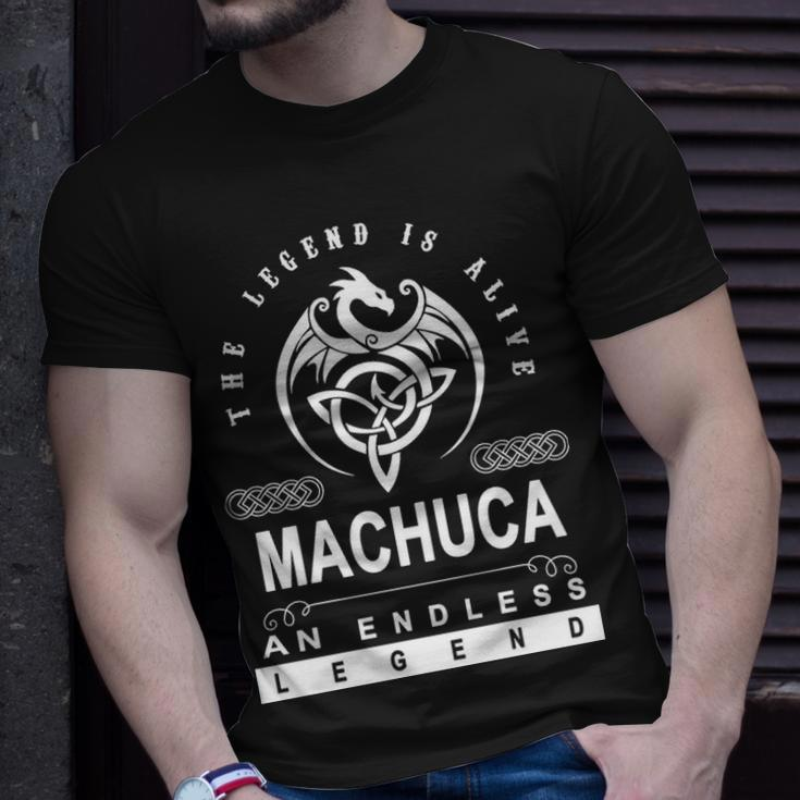 Machuca Name Gift Machuca An Enless Legend Unisex T-Shirt Gifts for Him