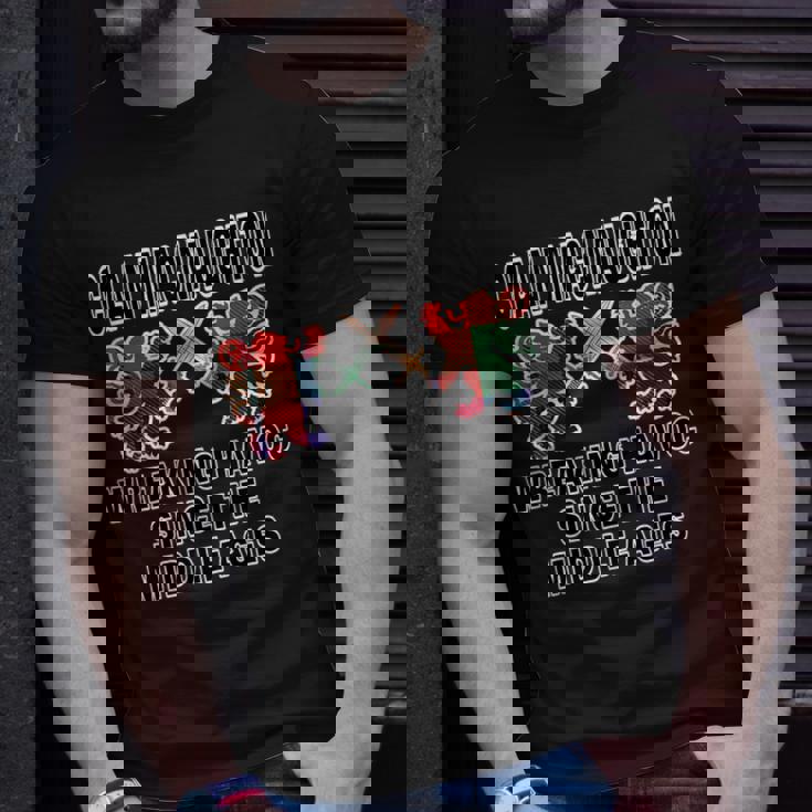 Macnaughton Scottish Tartan Scotland Family Clan Name Unisex T-Shirt Gifts for Him