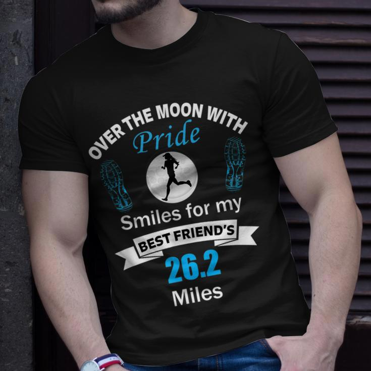 Marathon Support Best Friend 262 Miles Race Runner Unisex T-Shirt Gifts for Him