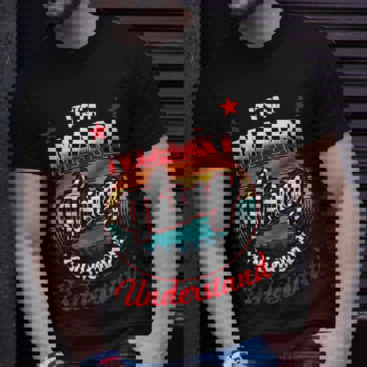 Mari Retro Name Its A Mari Thing Unisex T-Shirt Gifts for Him