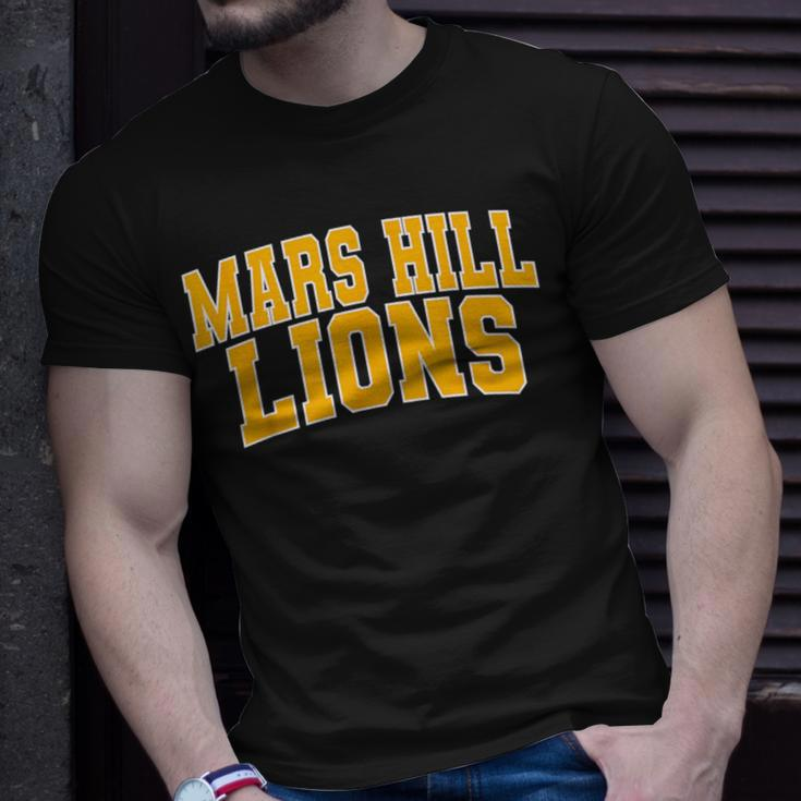 Mars Hill University Lions 04 T-Shirt Gifts for Him