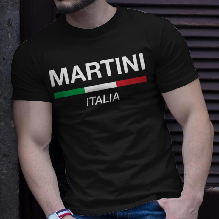 Martini Family Reunion Italian Name Italia Gift Unisex T-Shirt Gifts for Him