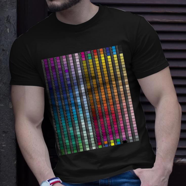 Color Code Merch Merch Colors Reference Guide Chart Dtg Pod Dark Colors T-Shirt | Mazezy