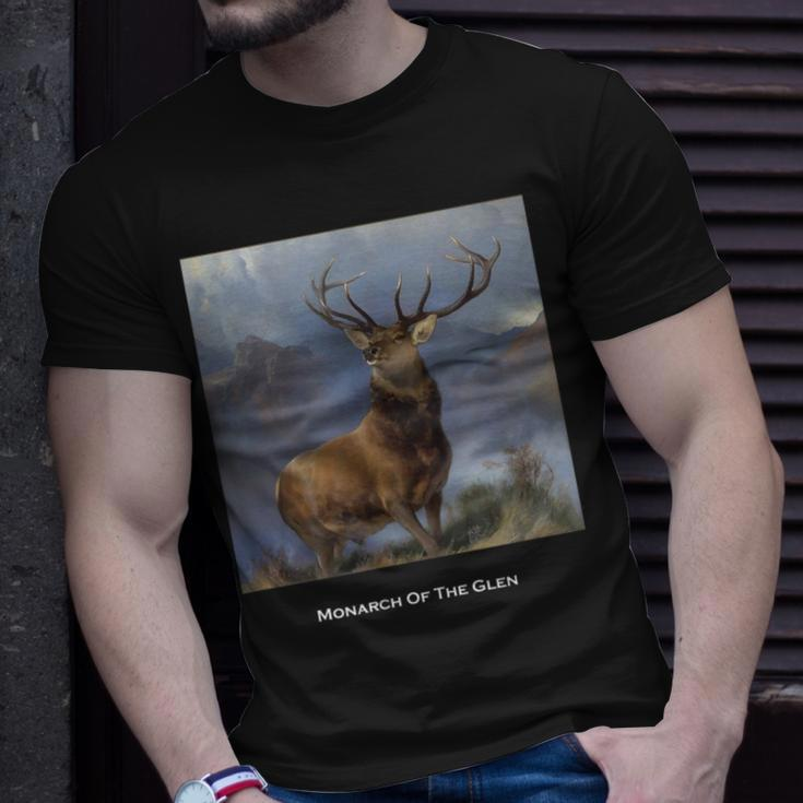 Monarch Of The Glen Painting By Landseer T-Shirt Gifts for Him