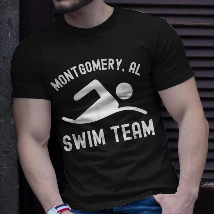 Montgomery Alabama Swim Team Riverfront Boat Brawl T-Shirt Gifts for Him