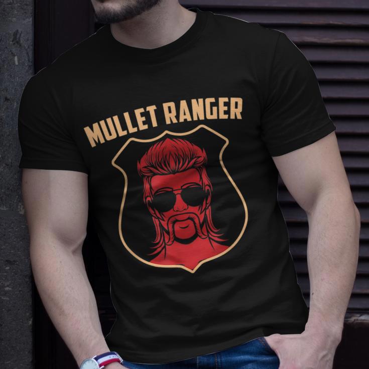 Redneck Ranger Mullet Ranger - Mullet Pride Funny Redneck Mullet Unisex T-Shirt | Mazezy