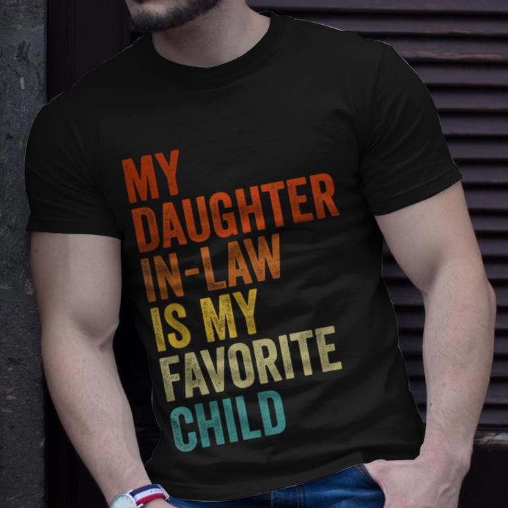My Daughter In Law Is My Favorite Child Father In Law Day Unisex T-Shirt Gifts for Him