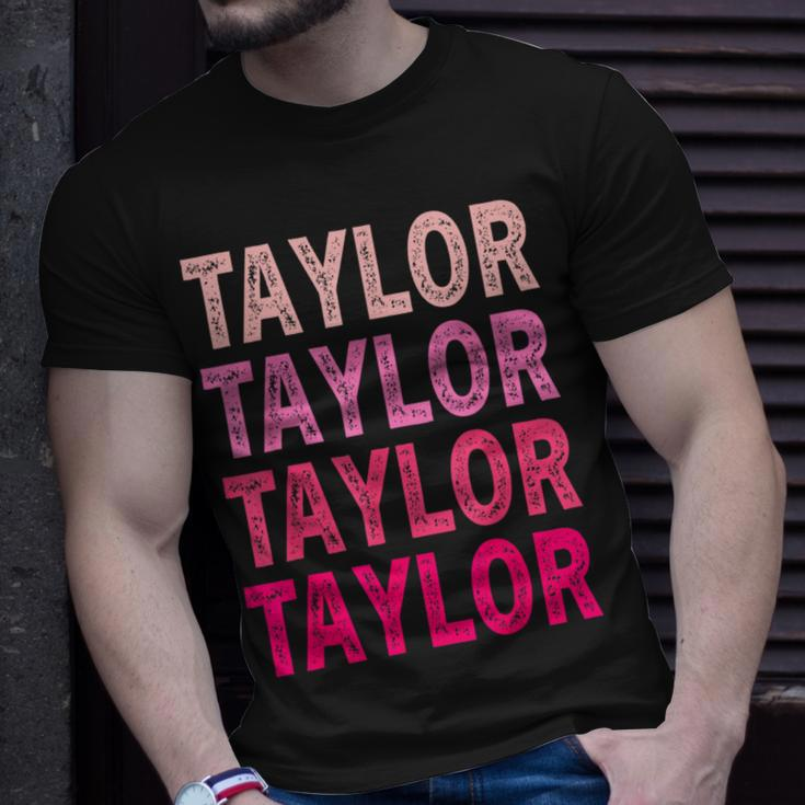 Name Taylor I Love Taylor T-Shirt Gifts for Him