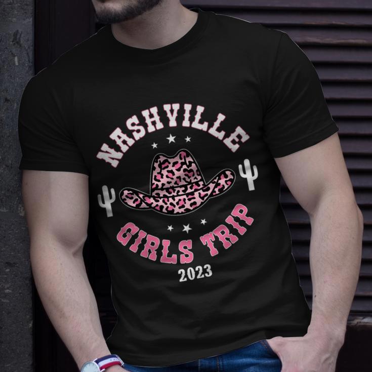 Nashville Girls Trip 2023 Western Country Southern Cowgirl Girls Trip Funny Designs Funny Gifts Unisex T-Shirt Gifts for Him