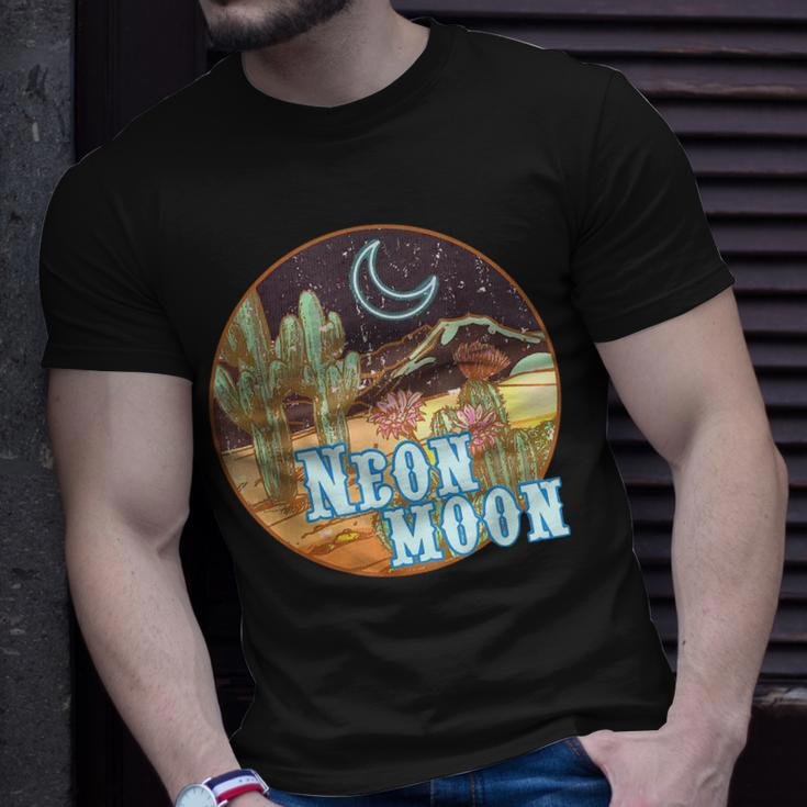 Neon Moon 90S Country Western Cowboy Cowgirl Unisex T-Shirt Gifts for Him