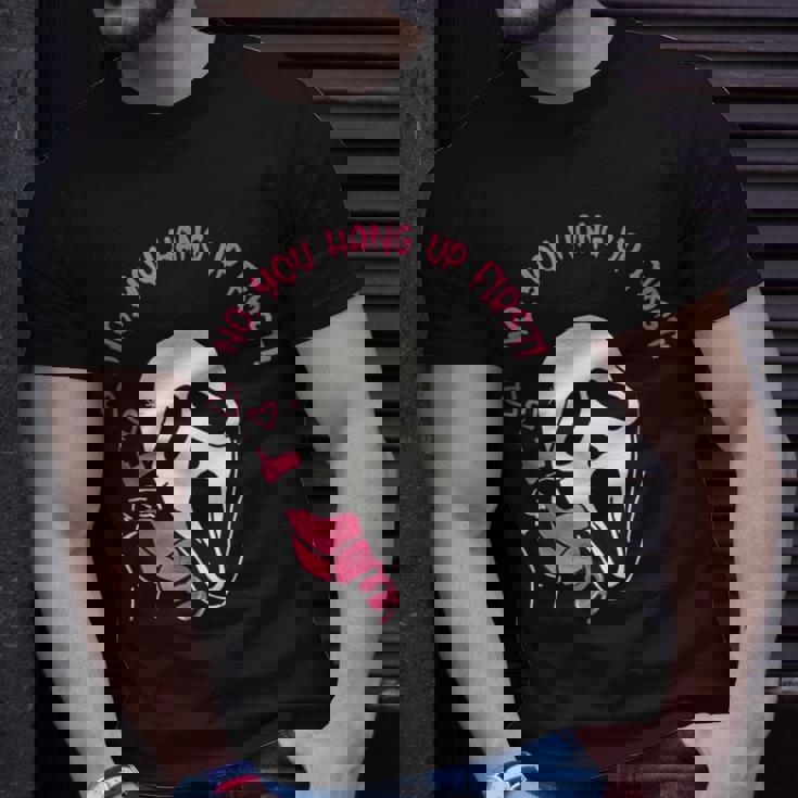 No You Hang Up First Ghost Calling Halloween Horror T-Shirt Gifts for Him