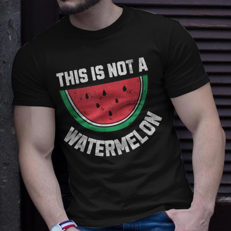 This Is Not A Watermelon Palestine Free Palestinian T-Shirt Gifts for Him