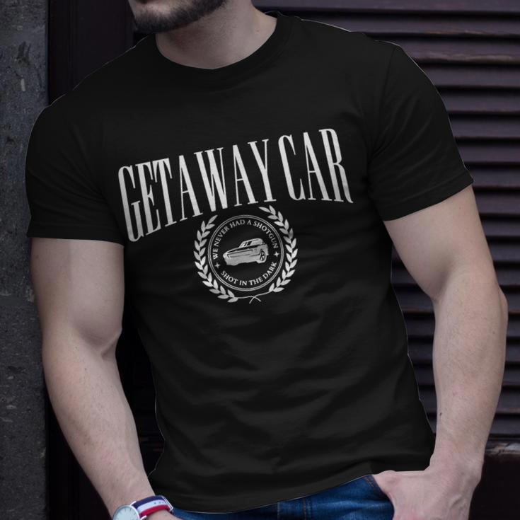 Nothing Good Starts In A Getaway Car Retro Unisex T-Shirt Gifts for Him
